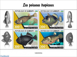 Djibouti 2022 Tropical Fishes, Mint NH, Nature - Fish - Peces
