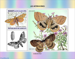 Djibouti 2022 Moths (Abantiades Hyalinatus), Mint NH, Nature - Insects - Dschibuti (1977-...)