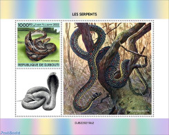 Djibouti 2022 Snakes (Crotalus Durissus), Mint NH, Nature - Snakes - Yibuti (1977-...)