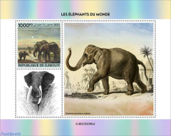 Djibouti 2022 Elephants, Mint NH, Nature - Elephants - Yibuti (1977-...)