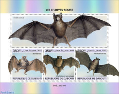 Djibouti 2022 Bats, Mint NH, Nature - Bats - Yibuti (1977-...)