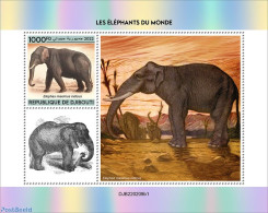 Djibouti 2022 Elephants , Mint NH, Nature - Elephants - Yibuti (1977-...)