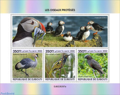 Djibouti 2022 Protected Birds , Mint NH, Nature - Birds - Yibuti (1977-...)