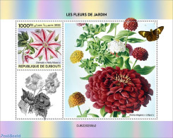 Djibouti 2022 Garden Flowers , Mint NH, Nature - Flowers & Plants - Yibuti (1977-...)