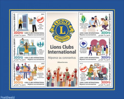 Djibouti 2022  Lions Club Response To The Coronavirus Pandemic, Mint NH, Health - Various - Lions Club - Corona/Covid1.. - Rotary, Club Leones