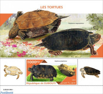 Djibouti 2022 Turtles, Mint NH, Nature - Turtles - Gibuti (1977-...)