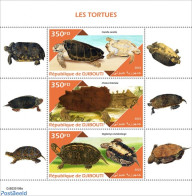 Djibouti 2022 Turtles, Mint NH, Nature - Turtles - Yibuti (1977-...)