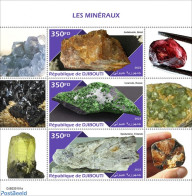 Djibouti 2022 Minerals, Mint NH, History - Geology - Djibouti (1977-...)