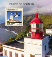Mozambique 2022 Portuguese Lighthouses, Mint NH, Nature - Various - Bird Life Org. - Birds - Lighthouses & Safety At Sea - Faros