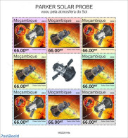 Mozambique 2022 Parker Solar Probe Flew Through The Sun's Atmosphere, Mint NH, Transport - Space Exploration - Mozambico