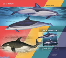 Mozambique 2022 Dolphins, Mint NH, Nature - Sea Mammals - Mosambik