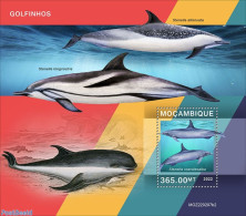 Mozambique 2022 Dolphins, Mint NH, Nature - Sea Mammals - Mozambico