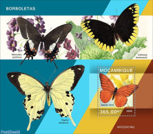 Mozambique 2022 Butterflies, Mint NH, Nature - Butterflies - Mozambico