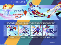 Mozambique 2022 Winter Games, Mint NH, Sport - Ice Hockey - Olympic Winter Games - Skiing - Hockey (Ice)
