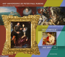 Mozambique 2022 445th Anniversary Of Peter Paul Rubens, Mint NH, Art - Paintings - Rubens - Mozambique