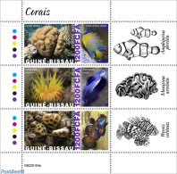 Guinea Bissau 2022 Corals, Mint NH, Nature - Corals - Guinea-Bissau