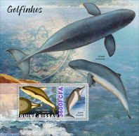 Guinea Bissau 2022 Dolphins, Mint NH, Nature - Sea Mammals - Guinea-Bissau