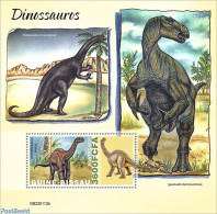 Guinea Bissau 2022 Dinosaurs, Mint NH, Nature - Prehistoric Animals - Prehistory - Vor- U. Frühgeschichte