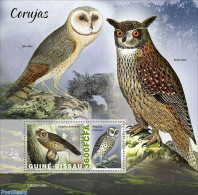 Guinea Bissau 2022 Owls, Mint NH, Nature - Owls - Guinée-Bissau