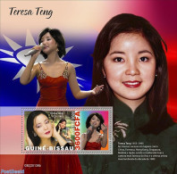 Guinea Bissau 2022 Teresa Teng, Mint NH, Performance Art - Music - Musica