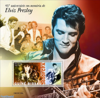 Guinea Bissau 2022 45th Memorial Anniversary Of Elvis Presley, Mint NH, Performance Art - Elvis Presley - Music - Elvis Presley