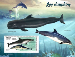 Chad 2022 Dolphins, Mint NH, Nature - Sea Mammals - Sonstige & Ohne Zuordnung