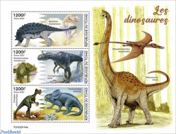 Chad 2022 Dinosaurs, Mint NH, Nature - Prehistoric Animals - Autres & Non Classés