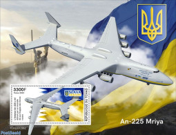 Chad 2022 An-225 Mriya, Mint NH, Transport - Aircraft & Aviation - Otros & Sin Clasificación