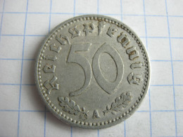 Germany 50 Reichspfennig 1935 A - 50 Reichspfennig