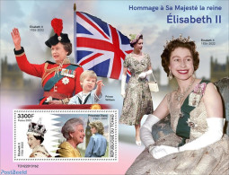 Chad 2022 Tribute To Queen Elizabeth II, Mint NH, History - Kings & Queens (Royalty) - Sonstige & Ohne Zuordnung