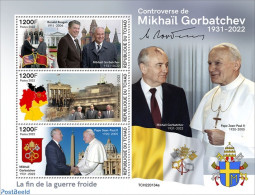 Chad 2022 Contraversy Of Mikhail Gorbachev, Mint NH, History - Religion - American Presidents - Politicians - Pope - Other & Unclassified