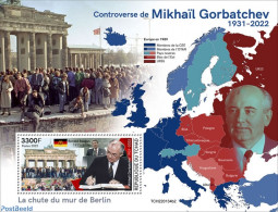 Chad 2022 Contraversy Of Mikhail Gorbachev, Mint NH, History - American Presidents - Politicians - Andere & Zonder Classificatie