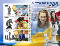 Chad 2022 44th Chess Olympiad 3v M/s, Mint NH, Sport - Chess - Andere & Zonder Classificatie