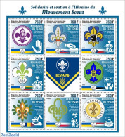 Chad 2022 Scouts Emergency Response In Ukraine, Mint NH, Sport - Scouting - Sonstige & Ohne Zuordnung