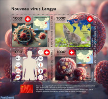 Chad 2022 New Virus Langya, Mint NH, Health - Andere & Zonder Classificatie