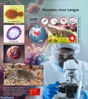 Chad 2022 New Virus Langya, Mint NH, Health - Andere & Zonder Classificatie