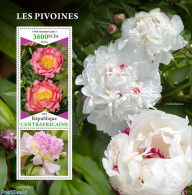 Central Africa 2022 Peonies, Mint NH, Nature - Flowers & Plants - Central African Republic