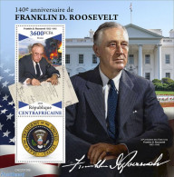 Central Africa 2022 140th Anniversary Of Franklin D. Roosevelt, Mint NH, History - American Presidents - Centrafricaine (République)