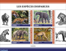 Central Africa 2022 Extinct Animals, Mint NH, Nature - Animals (others & Mixed) - Centrafricaine (République)