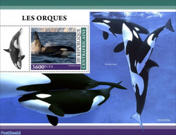 Central Africa 2022 Orcas, Mint NH, Nature - Sea Mammals - Centrafricaine (République)