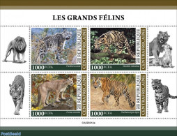 Central Africa 2022 Big Cats, Mint NH, Nature - Cat Family - Centrafricaine (République)