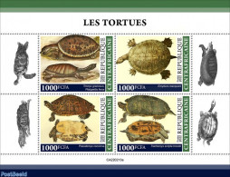 Central Africa 2022 Turtles, Mint NH, Nature - Turtles - Centrafricaine (République)