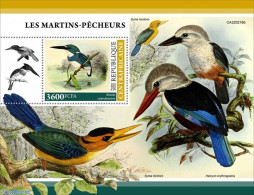 Central Africa 2022 Kingfishers, Mint NH, Nature - Kingfishers - Central African Republic