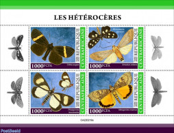 Central Africa 2022 Moths, Mint NH, Nature - Insects - Centrafricaine (République)