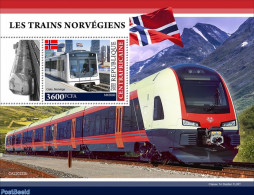 Central Africa 2022 Norwegian Trains, Mint NH, Transport - Railways - Eisenbahnen