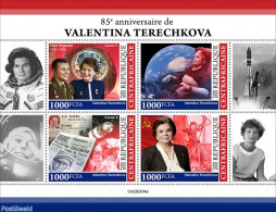 Central Africa 2022 85th Anniversary Of Valentina Tereshkova, Mint NH, Transport - Space Exploration - Centrafricaine (République)