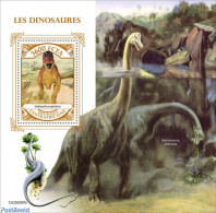 Central Africa 2022 Dinosaurs, Mint NH, Nature - Prehistoric Animals - Prehistory - Prehistorisch