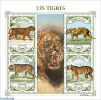 Central Africa 2022 Tigers, Mint NH, Nature - Cat Family - Centrafricaine (République)