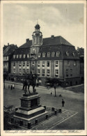 CPA Weißenfels An Der Saale, Rathaus, Denkmal Kaiser Wilhelm I. - Other & Unclassified