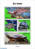 Central Africa 2022 Turtles, Mint NH, Nature - Turtles - Centrafricaine (République)